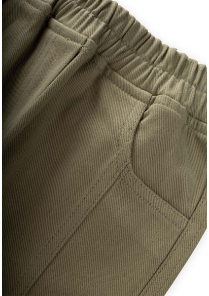 Gabardin Pantolon 2-7 Yaş Olive