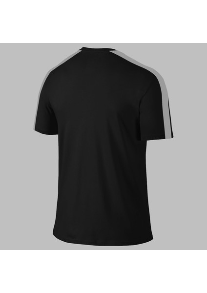 Yeni Seri Erkek Siyah Dri-Fit Kumaş Yuvarlak Yaka Günlük Yürüyüş Konforlu T-Shirt S-3xl