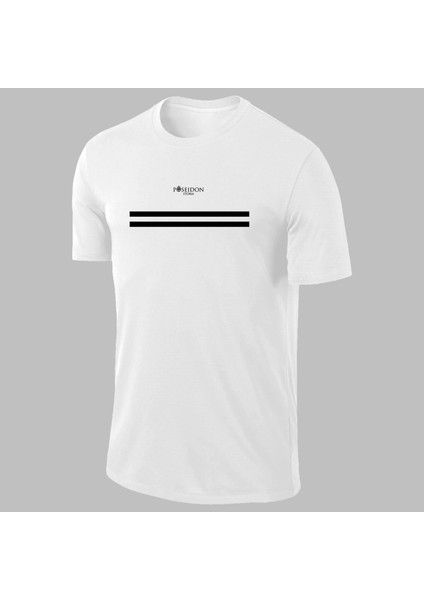 Yeni Seri Erkek Beyaz Dri-Fit Kumaş Baskısız Rahat Konforlu T-Shirt S-3xl