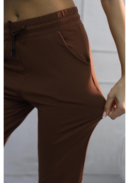 Haute Kadın Yüksek Bel Ultra Esnek Mevsimlik Basic Eşofman Altı 1059 indirimleri