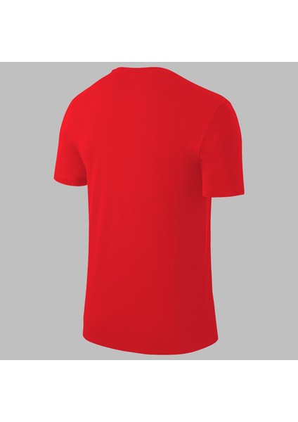 Yeni Seri Erkek Kırmızı Dri-Fit Kumaş Spor Için Konforlu Kısa Kol T-Shirt S-3xl