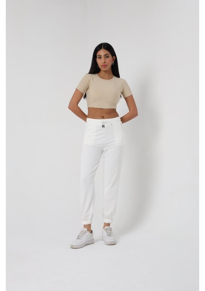 Kadın Yüksek Bel Iki Iplik Mevsimlik Basic Eşofman Altı 1060 fiyatları