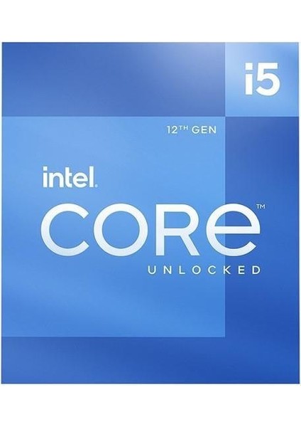 Core I5 12400 18MB 6 Çekirdekli O/b UHD VGA 1700P KUTUSUZ+120MM Sıvı Soğutmalı Işlemci Fanı