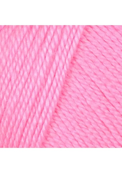 1 Adet Dora El Örgü ipi Yünü 100 gr 040 Şeker Pembe