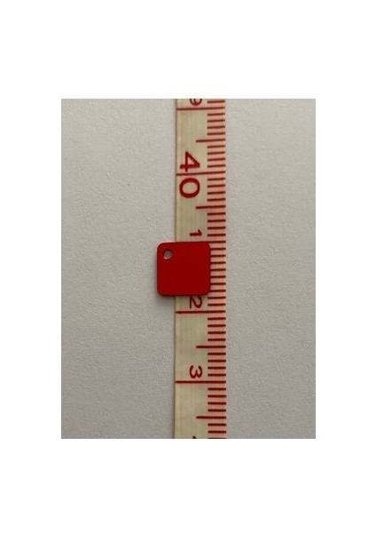 Oya,havlu, Halay Mendili Yan Delikli Kare El Işleme Pul Krmız 8mm 20GR. Tahmini 680 Adet. fırsatları