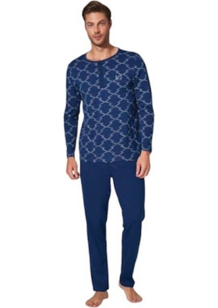 Pijadore Erkek Pamuklu Uzun Kollu Pamuklu Pijama Takımı 1766 fiyatları
