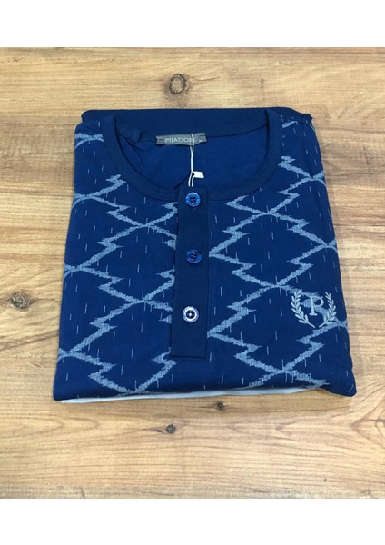 Pijadore Erkek Pamuklu Uzun Kollu Pamuklu Pijama Takımı 1766 fırsatları