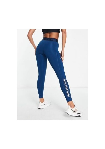 Pro Dri-Fıt Women S Graphic Mid-Rise Leggings Ndd Sport