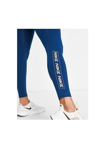 Pro Dri-Fıt Women S Graphic Mid-Rise Leggings Ndd Sport