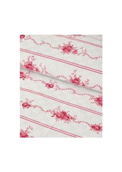 Flower Line Tek Kişilik Pike Pembe fiyatları