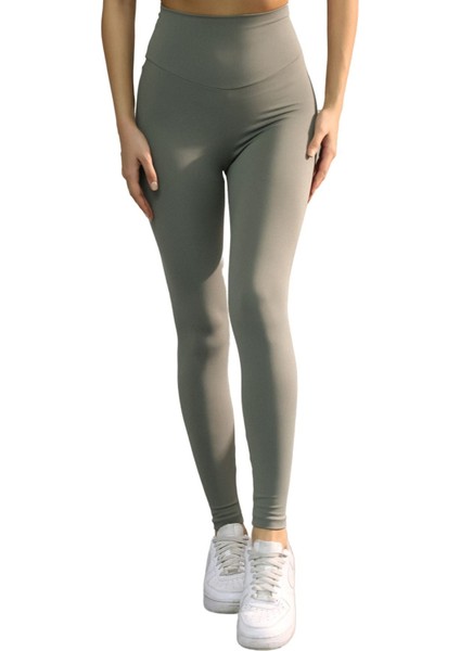 Kadın Push Up Yüksel Bel Ultra Esnek Toparlayıcı Tayt 2005