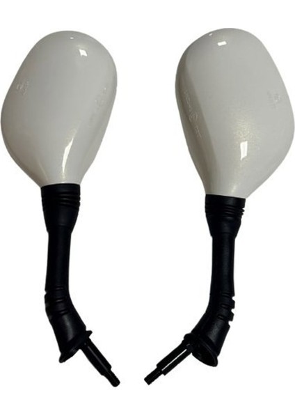 Honda Spacy Alpha 110 Ayna Seti Oem Beyaz _
