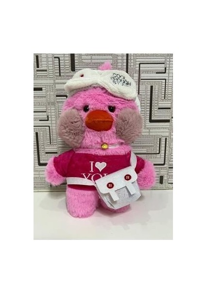 Hediyelik Lalafanfan Duck Çantalı Sevimli Ördek Oyuncak Peluş Doğum Günü Hediyelik fırsatları