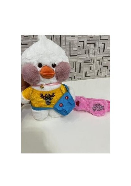 Hediyelik Lalafanfan Duck Çantalı Sevimli Ördek Oyuncak Peluş Doğum Günü Hediyelik indirimleri