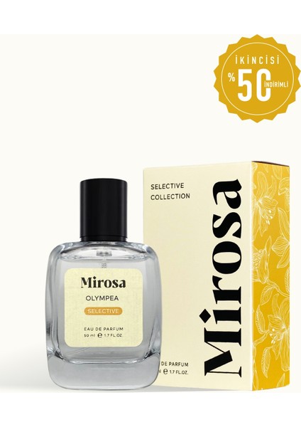 Olympea Selective Dinlendirilmiş Kalıcı Kadın Parfümü Olympia Premium Edp Sevgililer Günü 50ML S104