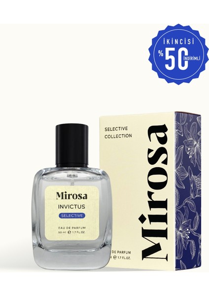 Invictus Selective Dinlendirilmiş Kalıcı Erkek Parfümü Premium Edp Sevgililer Günü 50ML S502