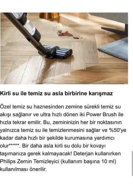 Ultra Premium Aqua Trio Yeni 3'ü 1 Arada (Islak, Kuru ve Moplu) Sarjlı ve Kablosuz Dik Süpürge, Luciole Lambader Hediye!