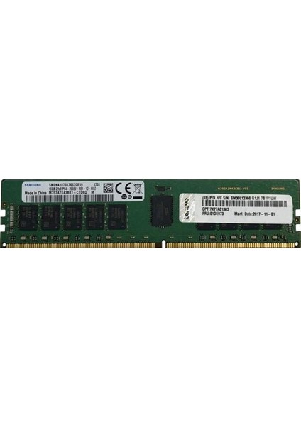 64GB 4X77A77032 Truddr5 4800MMHZ 2rx4 10X4 Rdımm Sunucu Ram