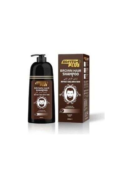 Brown Hair Anında Etki Gösteren Beyazları Kapatıcı Doğal Görünüm Veren Şampuan 350 ml indirimleri