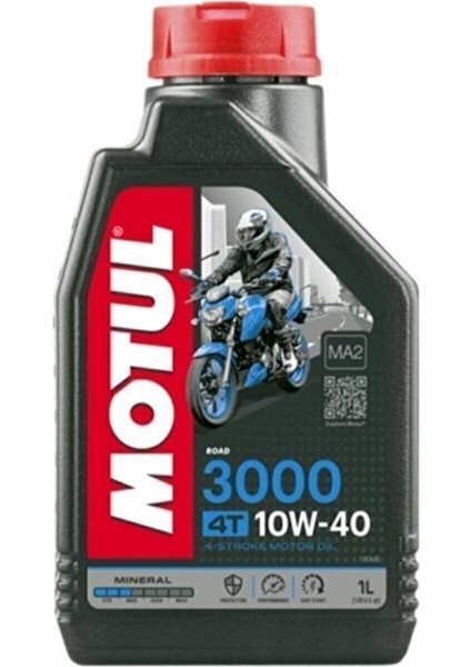 3000 10W40 4t Mineral Motosiklet Motor Yağı 2020 Yeni Üretim_supermoto