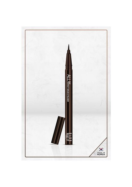 Make Up All Day Perfect Brush Kore Eyeliner - Brown 0.5 gr - Made In Korea