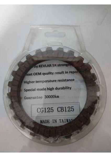 Honda Cb 125 Ace Debriyaj Balatası Orjinal Kalite Taiwan