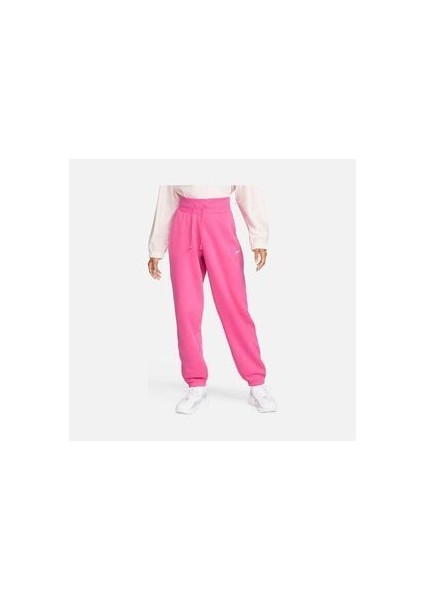 Sportswear Phoenix Fleece High-Rise Oversize Pembe Kadın Eşofman Altı fiyatları