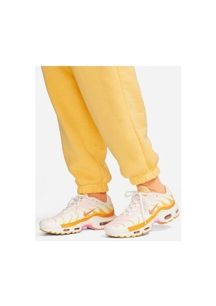 Sportswear Phoenix Fleece High-Rise Sarı Kadın Eşofman Altı fırsatları