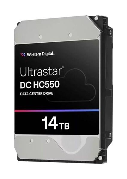 Wd 14TB Ultrastar Dc HC550 0F38581 256MB 7200RPM Enterprıse Nas-Güvenlik Diski