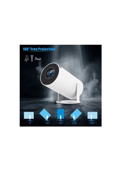 Lobo 4K Wireless Powered Projector + Game 2 In1 Professional M300 Max modelleri