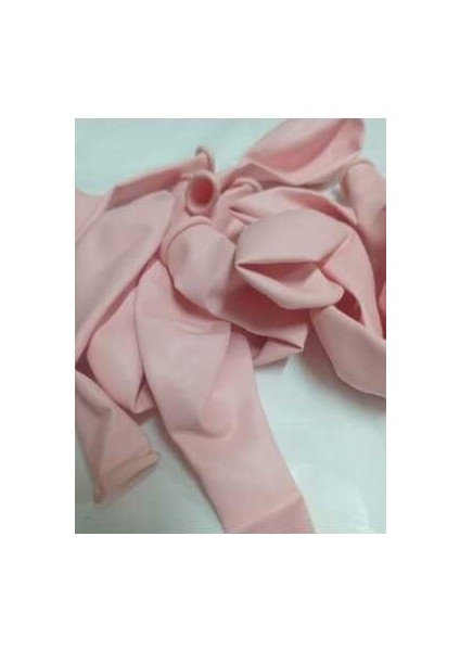 Makaron Pembe Pastel Fuşya Beyaz Balon 12 Adet fırsatları