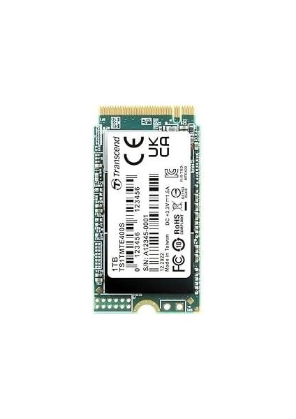 1tb TS1TMTE400S 2000-1700MB/S M2 2242 Nvme Gen3 Disk