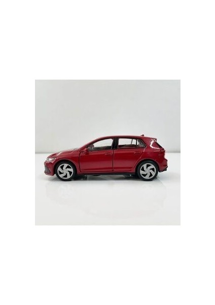 Volkswagen Golf 8 Gtı 1/36 Ölçek Welly Diecast Metal Model Araba Oyuncak Araba Çek Bırak Araba modelleri