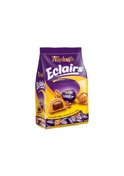 Fondante Eclairs Caramel Toffee 1000 gr 1 Poşet