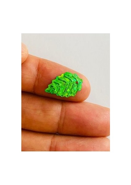 Halay Mendili Yaprak Pul Janjanlı Yeşil 20 gr Takriben 300 Adet fırsatları