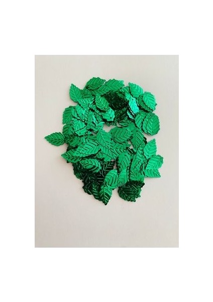 Halay Mendili Yaprak Pul Yeşil 20 gr Takriben 300 Adet indirimleri