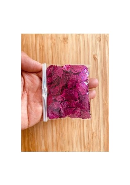 Halay Mendili Yaprak Pul Janjanlı Koyu Fuşya 20GR Takriben 300 Adet indirimleri