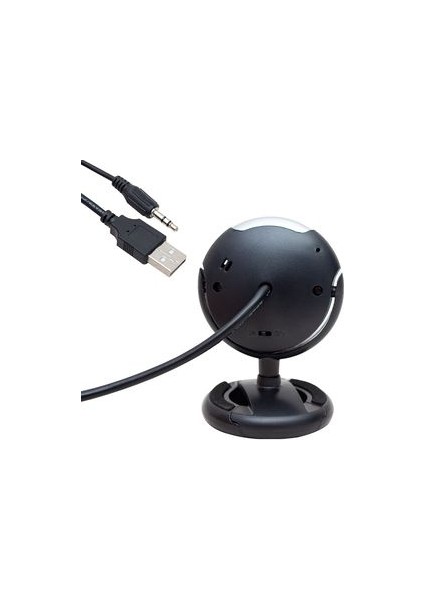 8UT1K0 Shopzum PM-3962 1.3 Mp 10X Zoom 6 Ledli Mikrofonlu USB Webcam