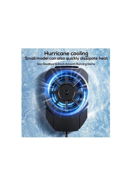 Cooler Hava Soğutmalı Cep Telefon Soğutma Fanı Gaming Güçlü Soğutucu fiyatları