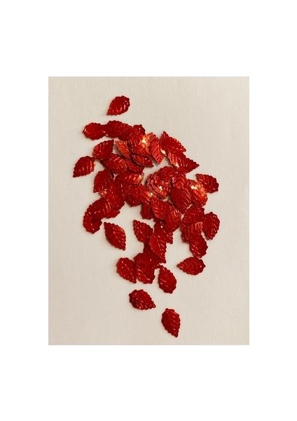 Halay Mendili Yaprak Pul Kırmızı 20 gr Takriben 300 Adet fiyatları