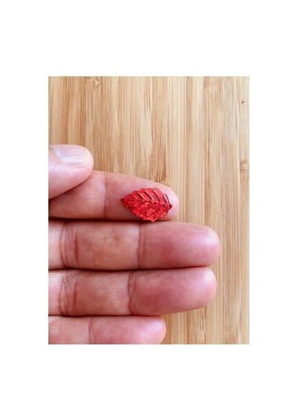 Halay Mendili Yaprak Pul Kırmızı 20 gr Takriben 300 Adet fırsatları