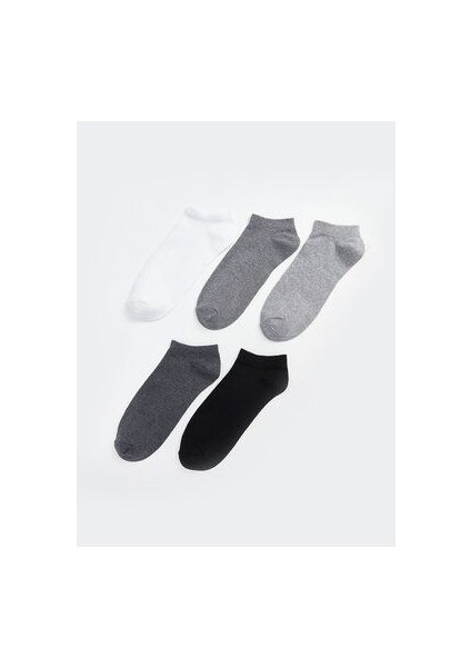 Lcw Basic Erkek Çocuk Patik Çorap 5'li