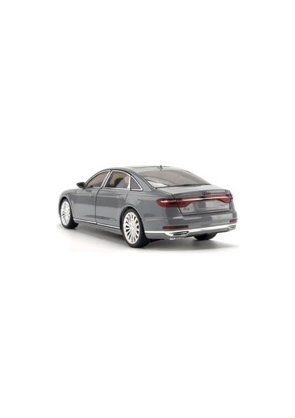 Audi A8 Araba Audi A8 Long Quattro 1:24 Diecast Metal Model Araba Koleksiyon Araba Sesli Işıklı indirimleri