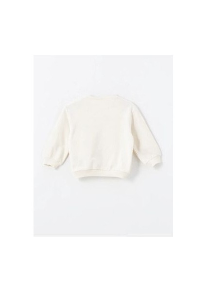 Lcw Baby Krem Bisiklet Yaka Hello Kitty Baskılı Kız Bebek Sweatshirt ve Pantolon 2'li Takım fiyatları