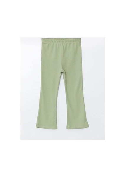 Lcw Beli Lastikli Basic Ispanyol Paça Kız Bebek Tayt