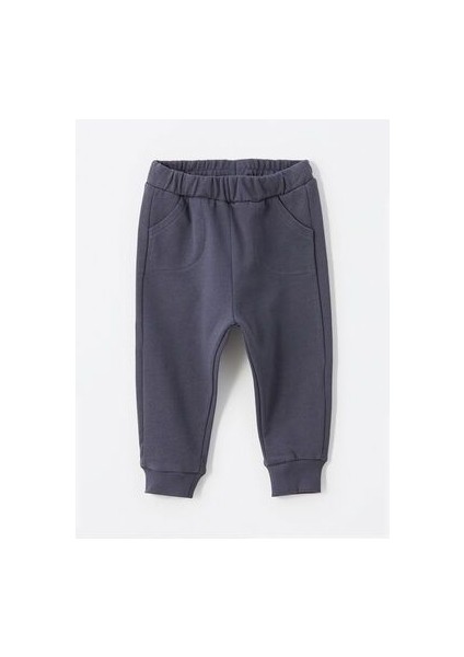Bisiklet Uzun Kollu Baskılı Erkek Bebek Sweatshirt ve Eşofman Alt 2'li Takım