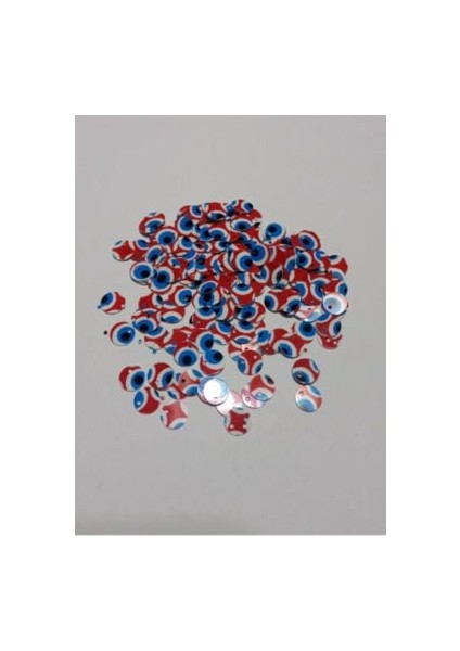 Yan Delikli Oya,havlu, Abiye, Çeyizlik El Işleme Pul 8mm 20 gr Takriben 750 Adet