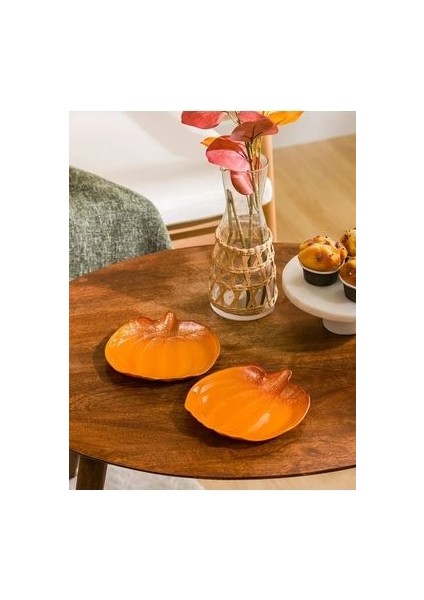 Cam Kase Seti 2'li Bal Kabağı Figürlü modelleri