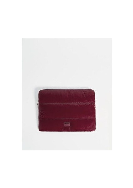 Burgundy Glossy Laptop Sleeve 13"& 14" - Laptop Kılıfı