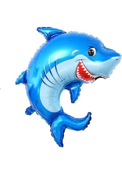 Gülen Köpek Balığı Folyo Balon 1 Adet